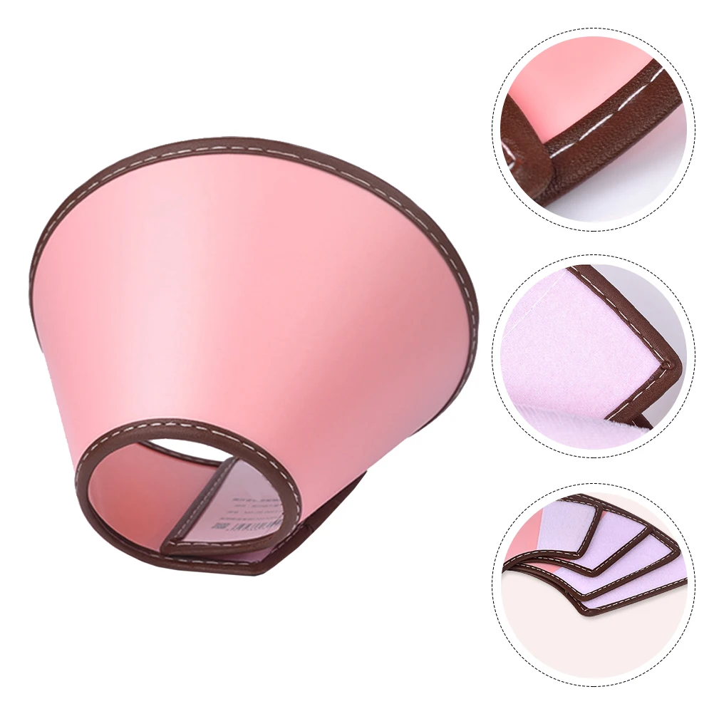 

1PC Pet Anti Lick Collar Soft Reflective Dog Cone 27 32cm Neck Size Prevents Biting Chewing Scratching Easy Adjustable