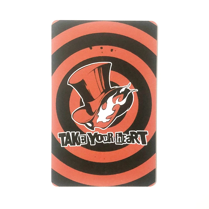 Anime Persona 5 Amamiya Ren Anne Takamaki Cosplay Cartoon Joker Paper Poker Desk Playing Cards Board Game Card Toys Collection