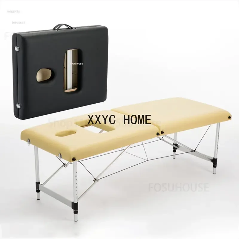 Multifunction Folding Massage Tables Simple Portable Beauty Beds TCM Massage Physiotherapy Bed Aesthetic Stretcher for  C