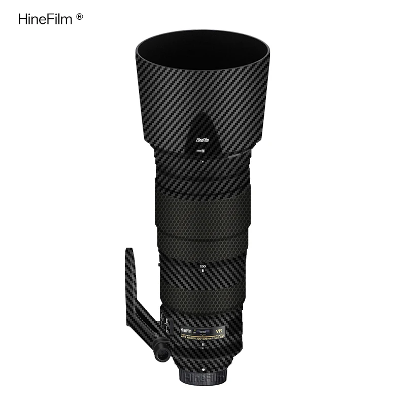 Hinefilm Skin for Nikkor AF-S 200-500 Lens Decal Skin 200500 Lens
