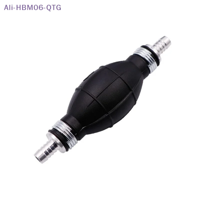 NEW 6mm/8mm/10mm/12mm Fuel Pump Line Rubber Aluminum Hand Primer Bulb  Oil Transfer Petrol For Car Boat Marine Outboard