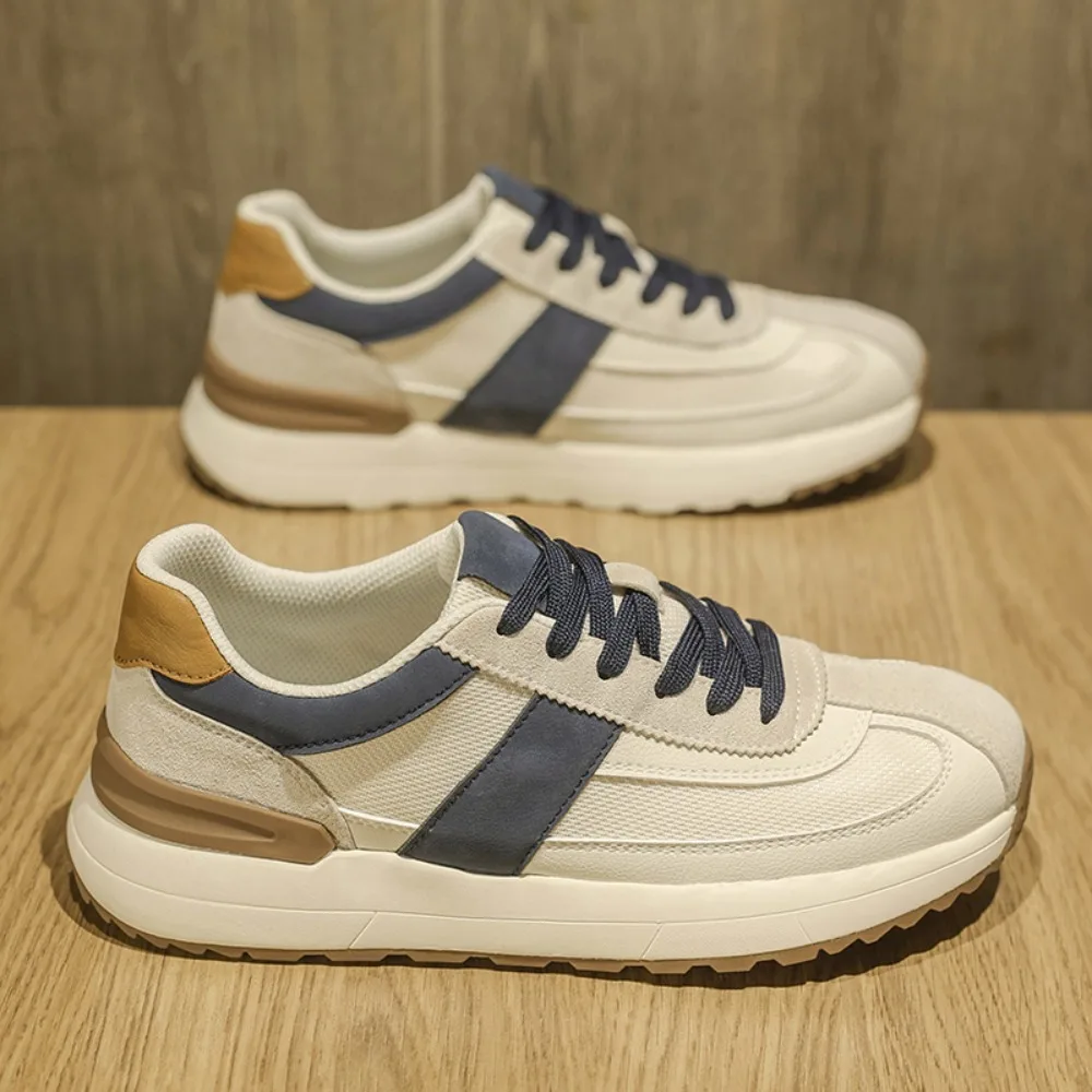 

2026 Breathable Spring Casual Sports Men's Shoes Comfortable Walking Sneakers Fashionable Board Shoes