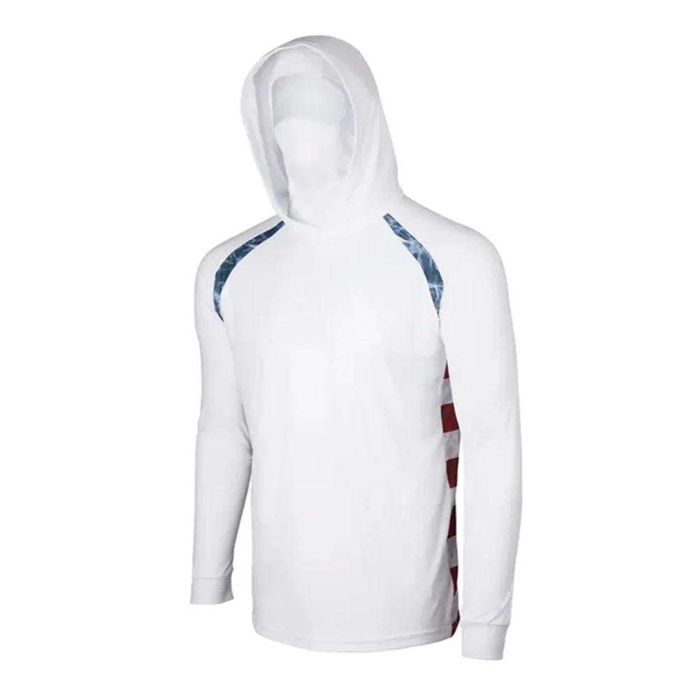Summer Fishing Hoodies Men Jersey camouflage Long Sleeve Fishing Shirt Quick Dry Uv Protection view 4