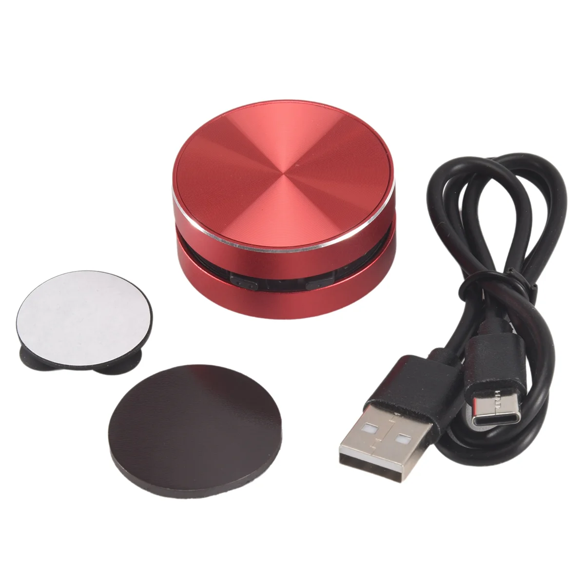 

Portable Compatible Bone Conduction Speaker Stereo Sound Bluetooth Speaker(Red)