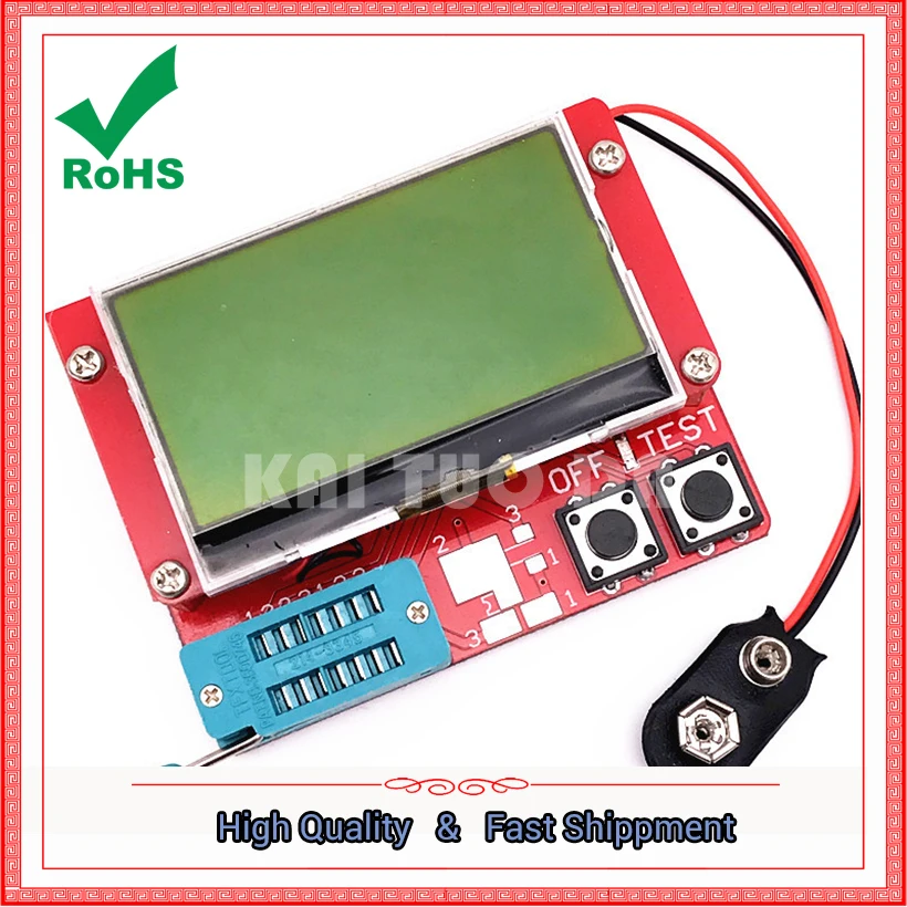 M328 Transistor Tester Resistance Table Inductance Table Two Transistor Capacitance Table ESR Table Module Board