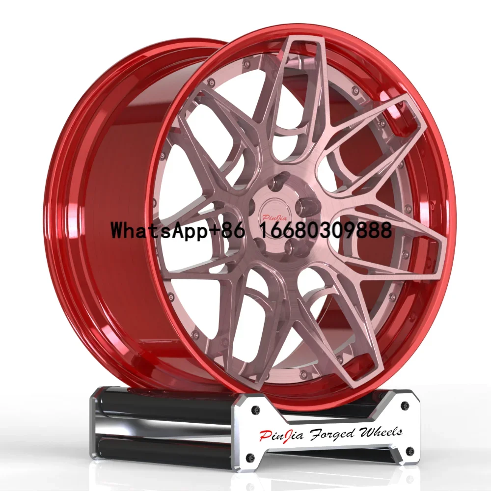 Hot selling deeply concave aluminum alloy forged wheels 19 20 21 inch 5X120 for Corvette Z06 c8 c7