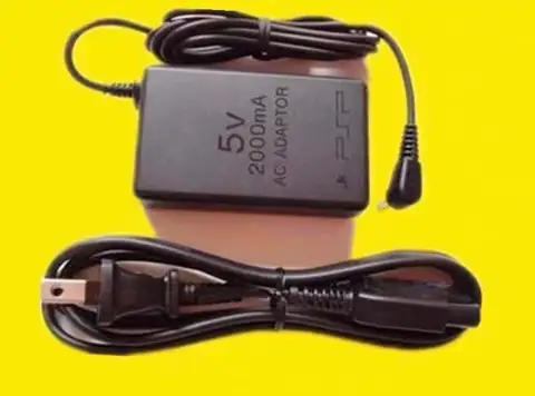 Original Power Charger 5V 2000mA for PSP1000 PSP2000 PSP3000 Power adapter AC Charging Wall charger For PSP 3000 Console