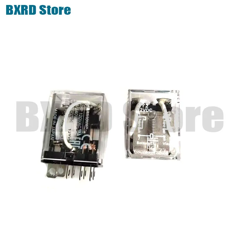 2Pcs Brand New Original  LY2-12VDC 10A 8pins