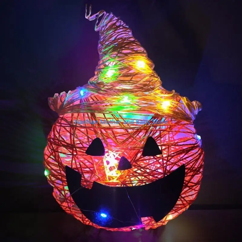 arte cuerdas jackolantern bricolaje festival colgante colgante linterna fiesta suministros decoraciones