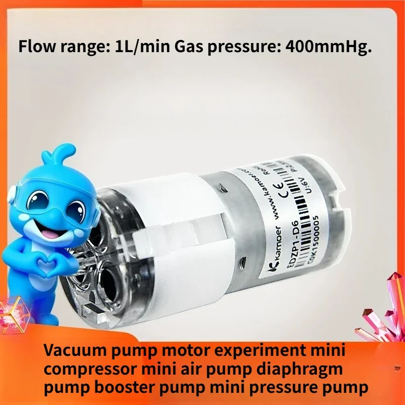 Voltage 6V Experiment Miniature Compressor Miniature Air Pump Diaphragm Pressurized Miniature Pressure Pump