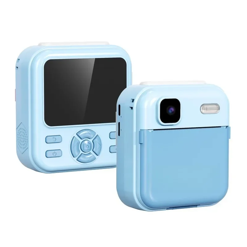 

Children's photo printing camera high definition video filling light