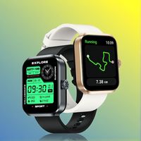 Zeblaze Beyond 3 Plus Built-in GPS & Route Import 1.78 inch AMOLED 3 ATM Swimming Stainless Steel Navigation Crown Smart Watch