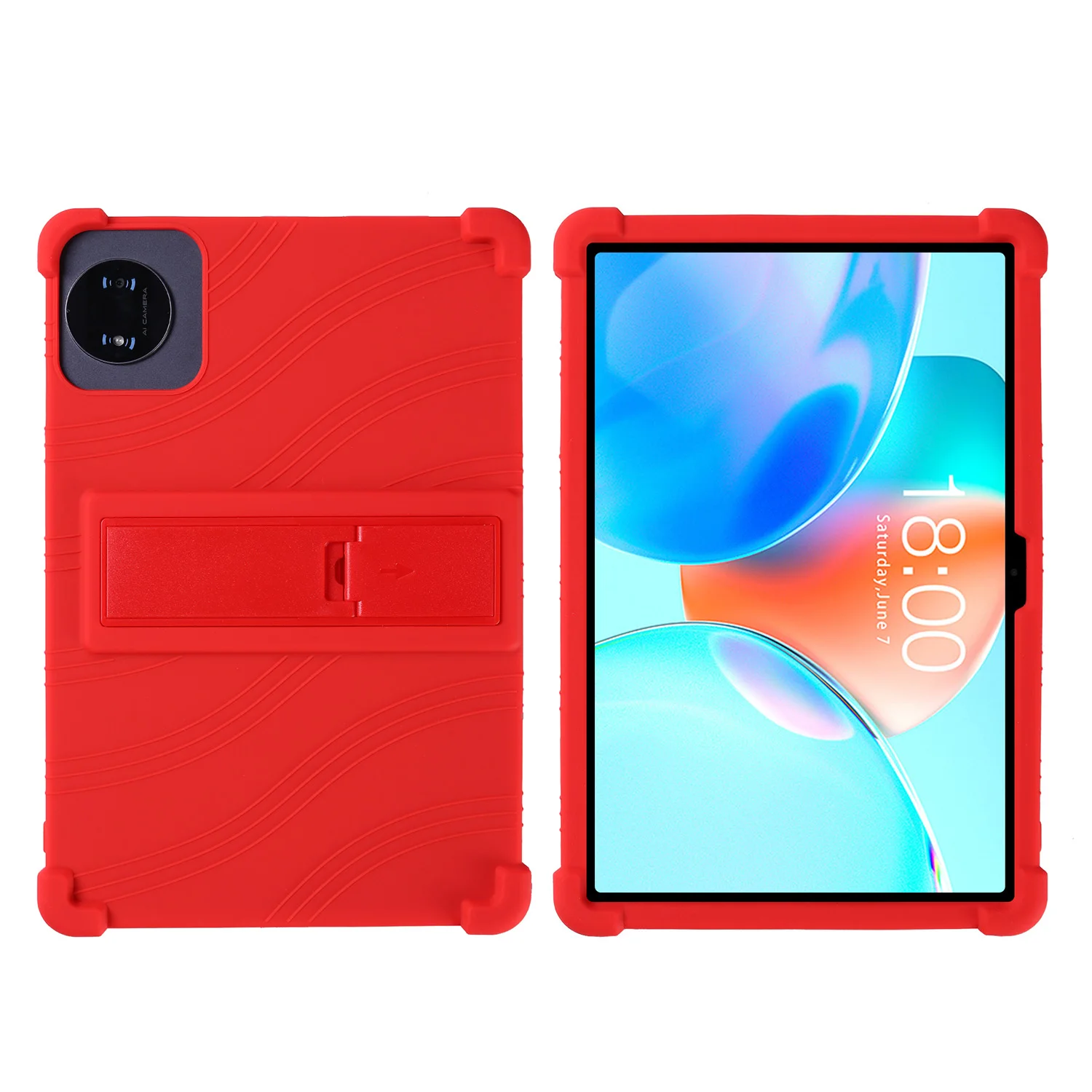 For TECLAST P50T TECLAST P50T Tablet Case with Kickstand [Case for Kids Friendly] Shockproof Silicone Case Protective11 Inch