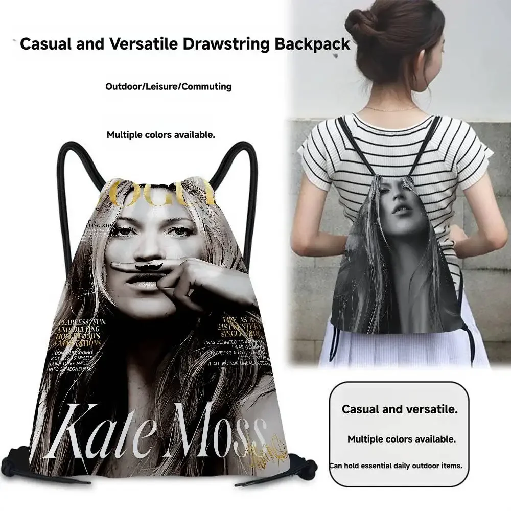 نموذج K-Kate M-Moss حقائب برباط كرتونية حقيبة ظهر رياضية حقيبة رياضية حقيبة سلسلة لليوجا