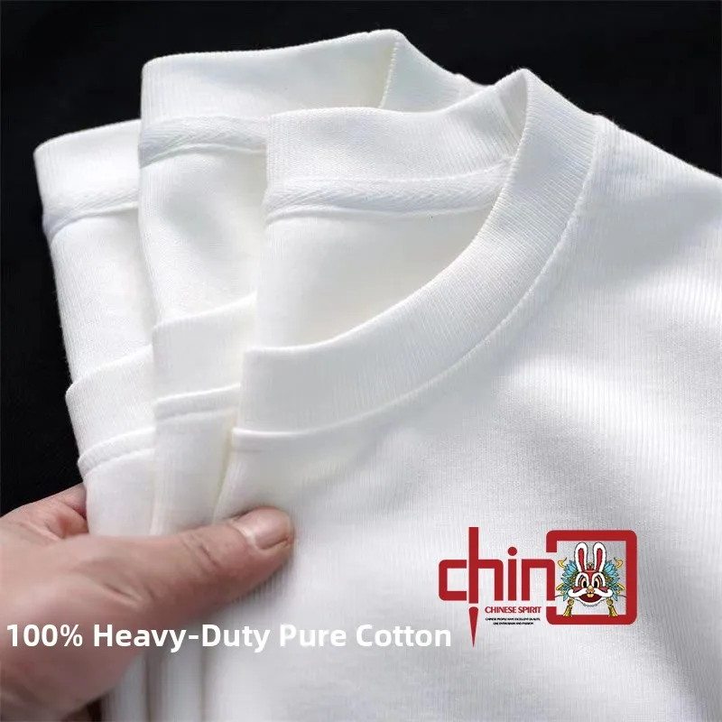 Premium Short Sleeve Women's T-shirt Guangzhou Thirteenth Factory Cotton Summer Commute Style Straight Cut Creative Pattern