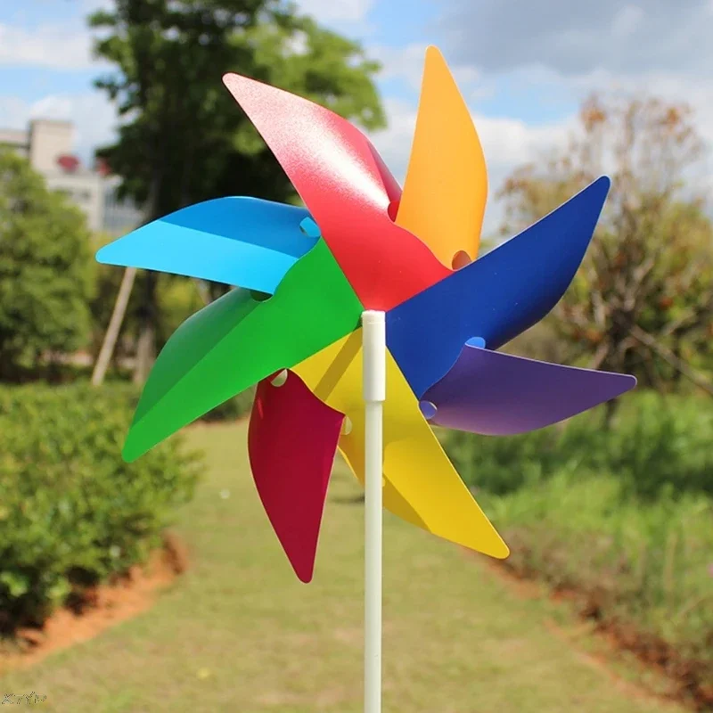 สวน YARD PARTY Camping Windmill WIND SPINNER เครื่องประดับตกแต่ง