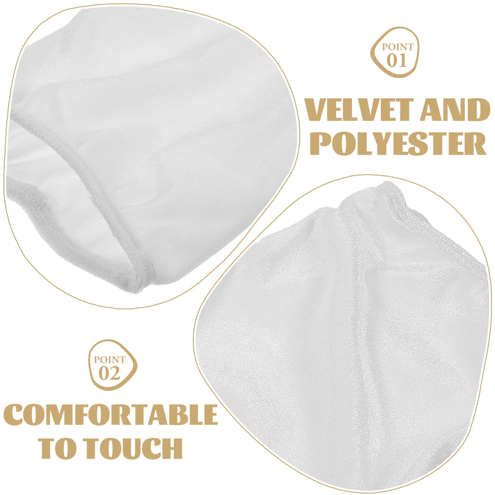 

Elastic Skate Boot Covers For Ice Hockey Skates Moisture Absorbing Anti-Scratch Protector Durable Velcet Liner Compatible