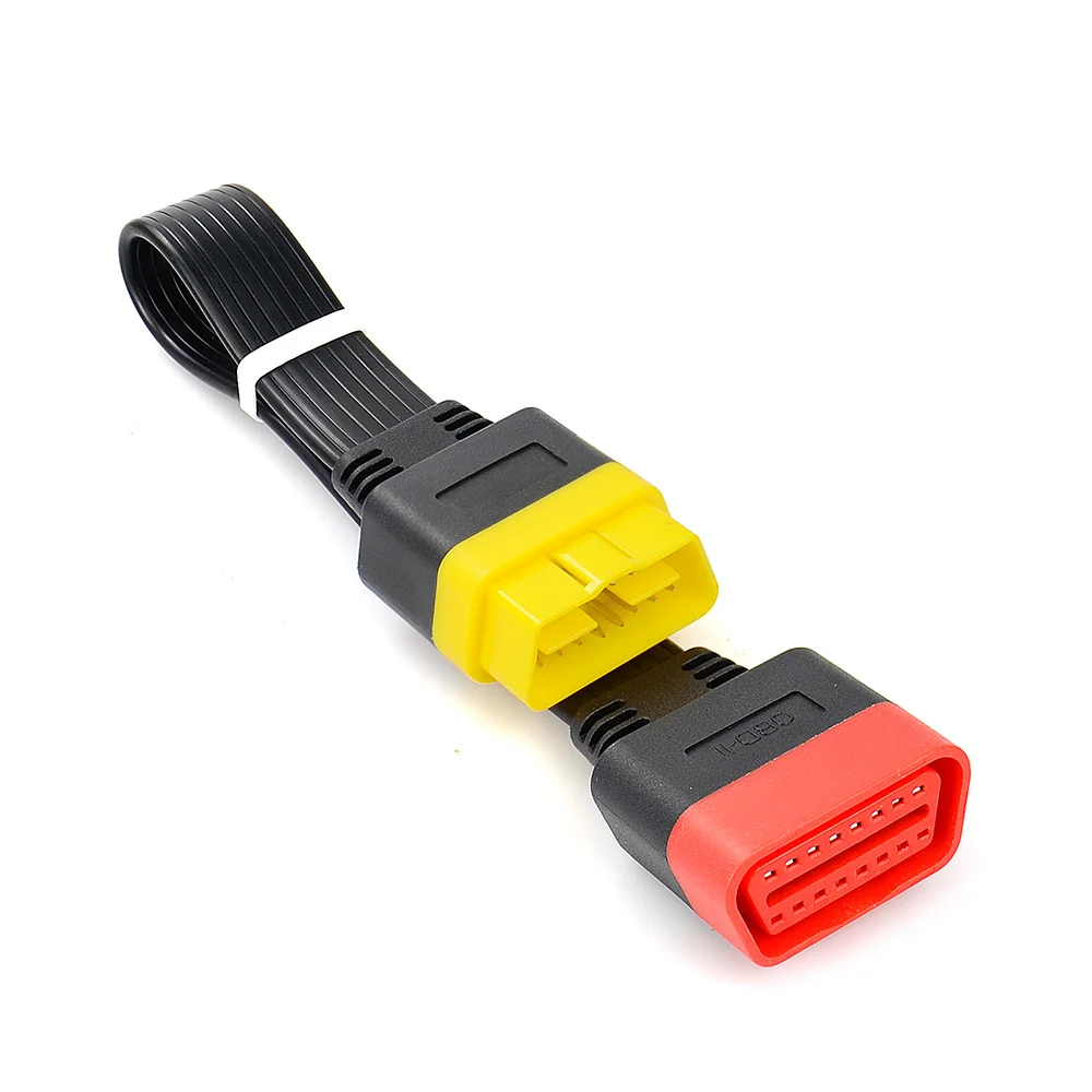 36/60cm OBDII Extension Cable 16 Pin Male To Female for Thinkdiag Easydiag BD2 Connector 16Pin Diagnostic ELM327 OBD2 Cable