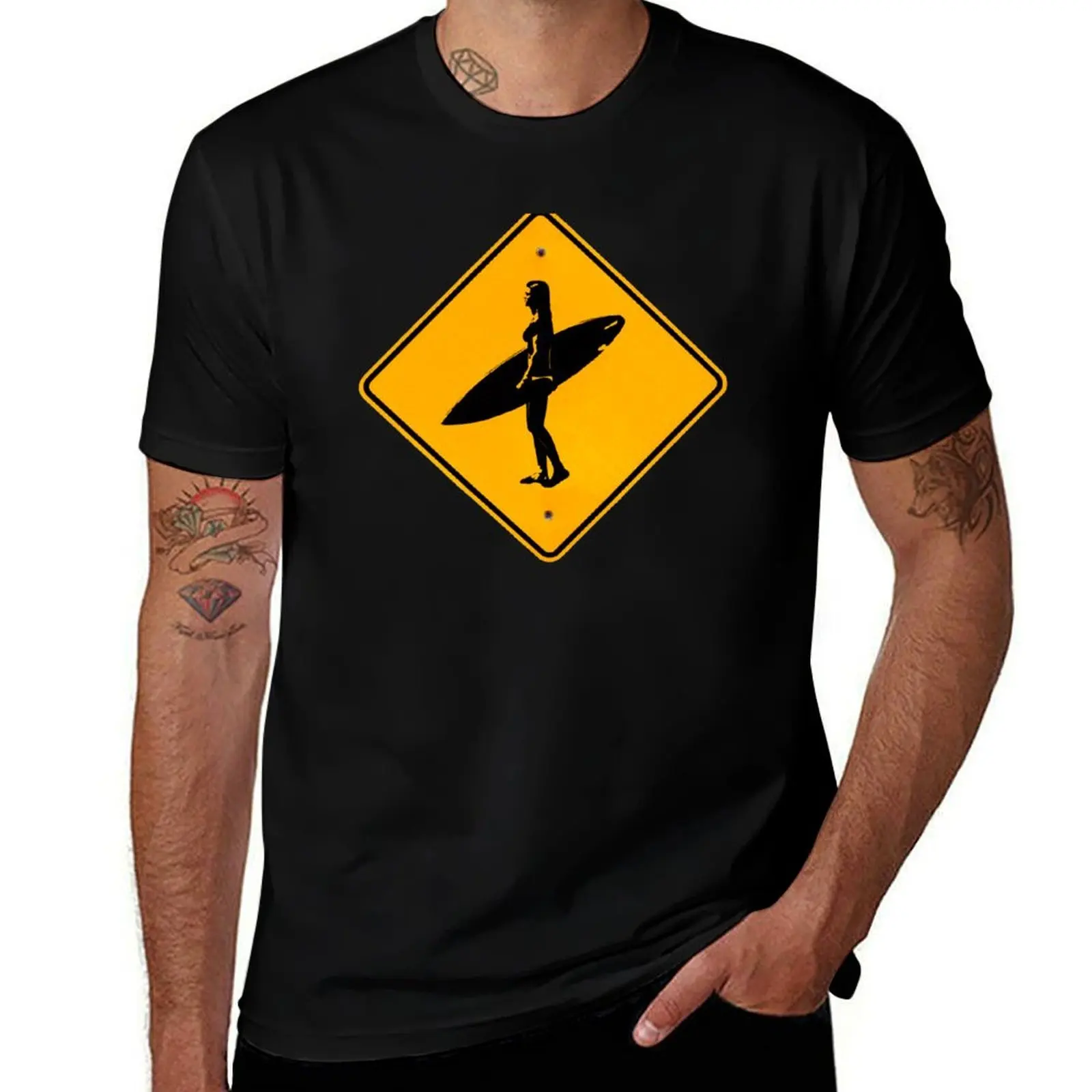 Surf, surfing traffic, surfstar T-Shirt Quick Dry Travel T-Shirt