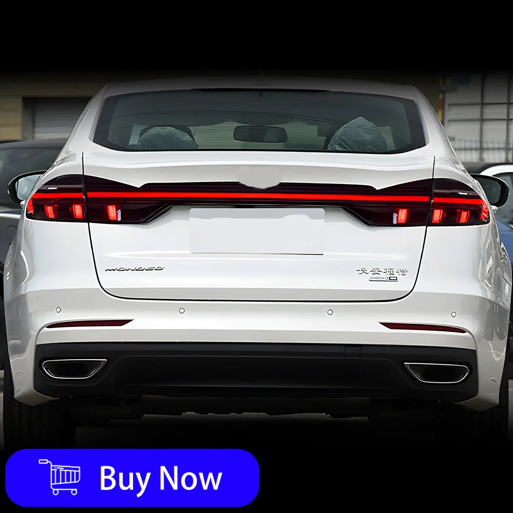 

Car Taillights Assembly For Ford Mondeo 2017-2021 LED Auto Back Lamps Upgrade Dynamic Flashing Through Taillights Accessories