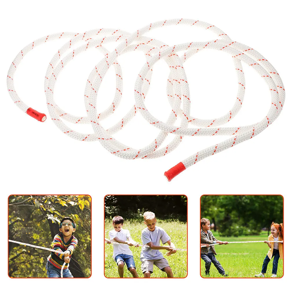 

Braided Tug Rope Competition Rope for Adults Outdoor Games Field Day Family Reunion Camping Picnic Backyard Lawn