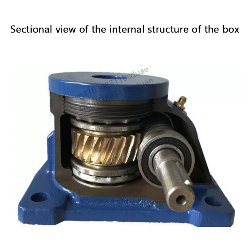New Screw Lift Hand-Cranked Manual Lifting Platform Small Lifting Platform Electric Four Linkage Screws