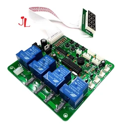 JY-21 Coin Opertaed Multi Channel Timer Board with Buttons for Car Washing Machine, Water Vending Machine, Time Control PCB