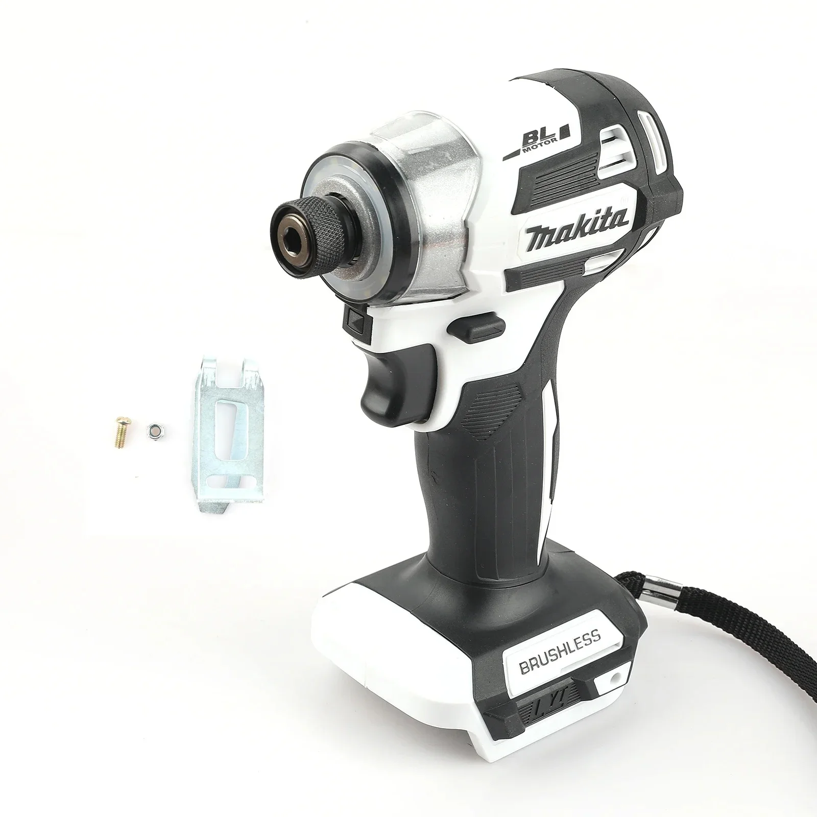 

Makita-Brushless Rechargeable Screwdriver, No Battery, Black and White, Black, Purple, Red, Blue, DTD173