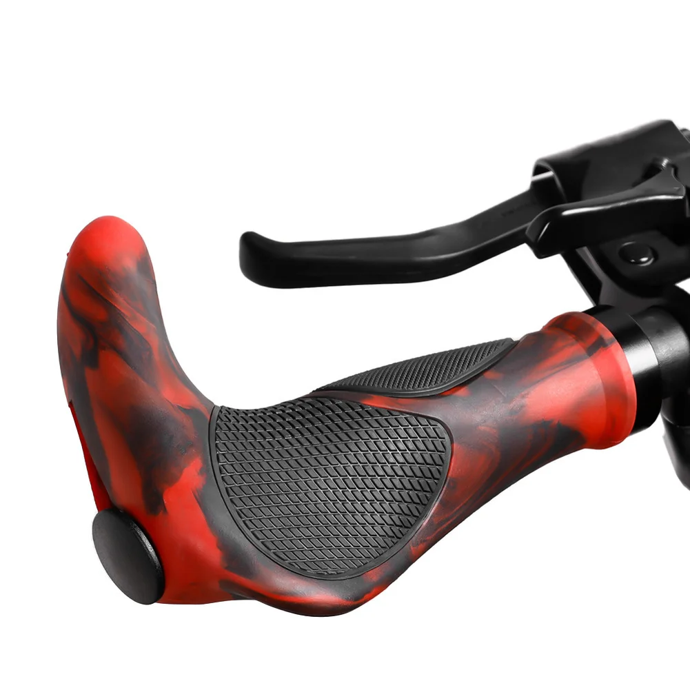 

Ergonomic Bicycle Grip Icycle Grip Covers For MTB Road Bikes Secure Lock Design Wet Weather Traction Safe Riding Accessory