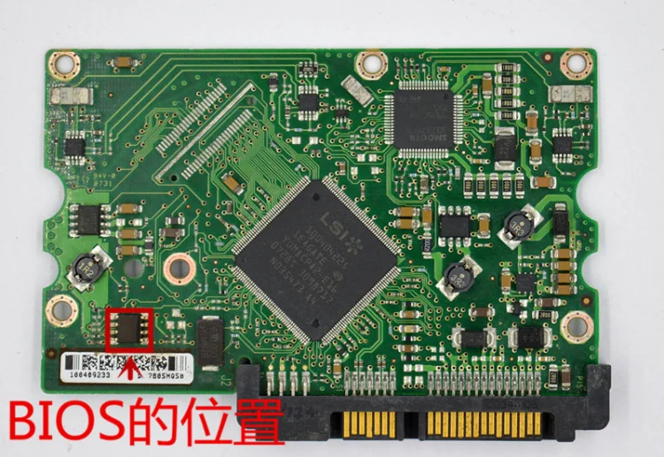 Seagate: st3500630as st3320620as hard disk circuit board No.: 100406533