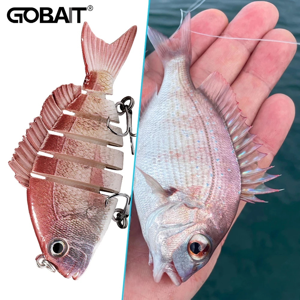 Swimbait multiarticular hundimiento lento – Cebo duro para lucio