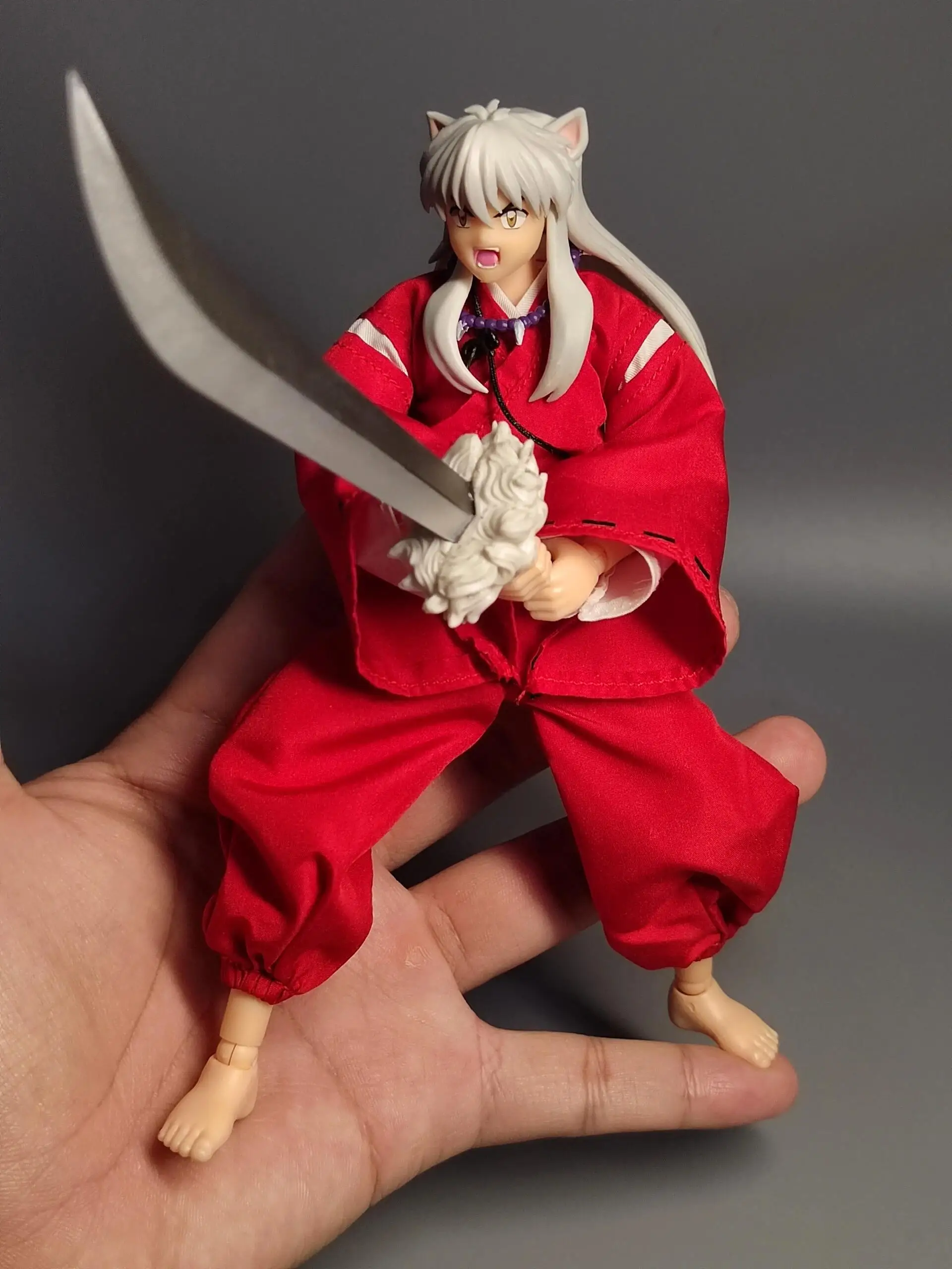 

original Anime-land Dasin/Great Toys/GT Inuyasha 1/12 Scale 16cm/6 Inch SHF/S.H.F PVC Action Figure Model