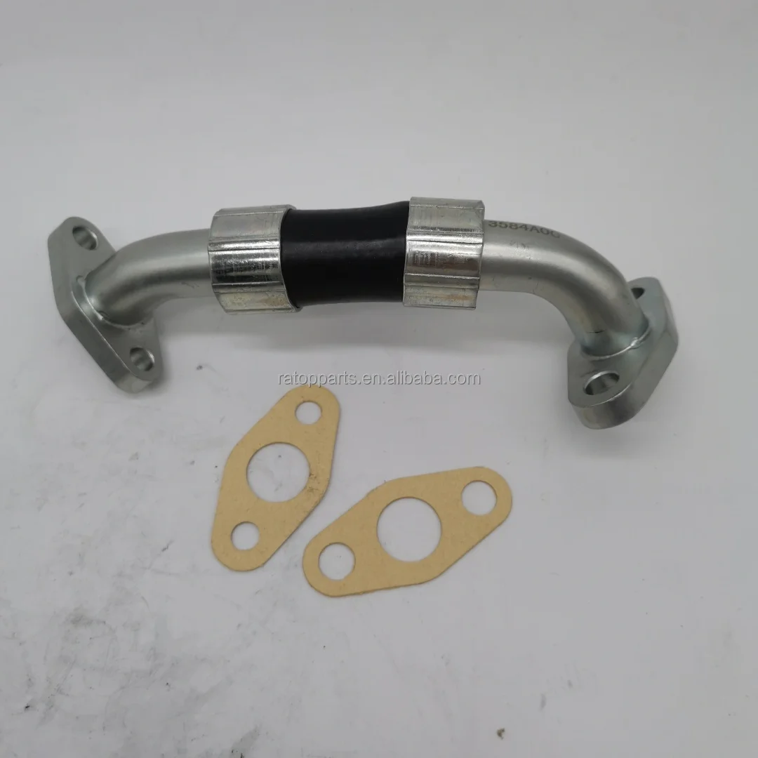 

Трубка турбонагнетателя E312D2, шланг 3584A001, трубка слива турбо-масла C4.4 3584A001