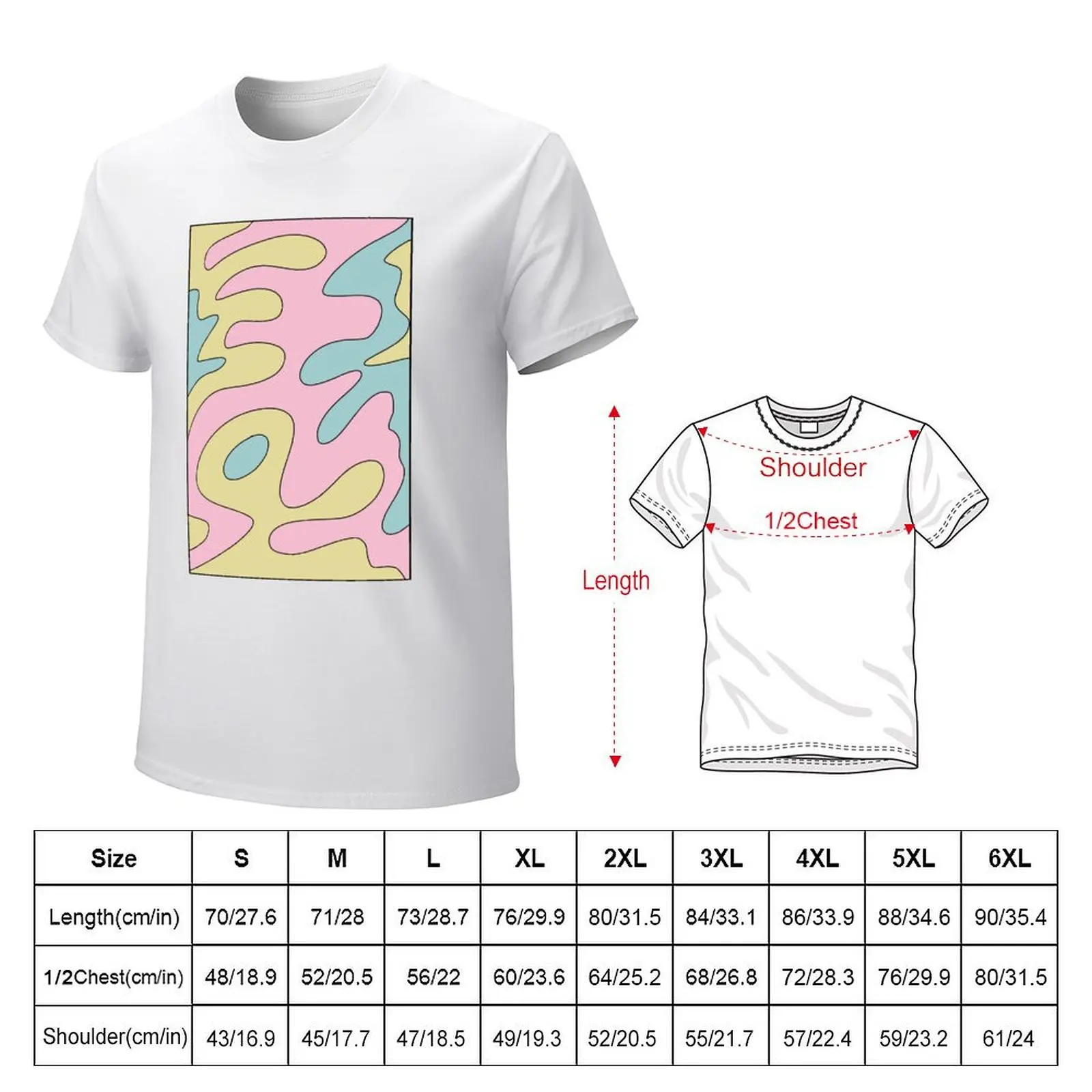 Satisfying pattern T-shirt new edition anime korean fashion kawaii clothes mens t shirts casual stylish