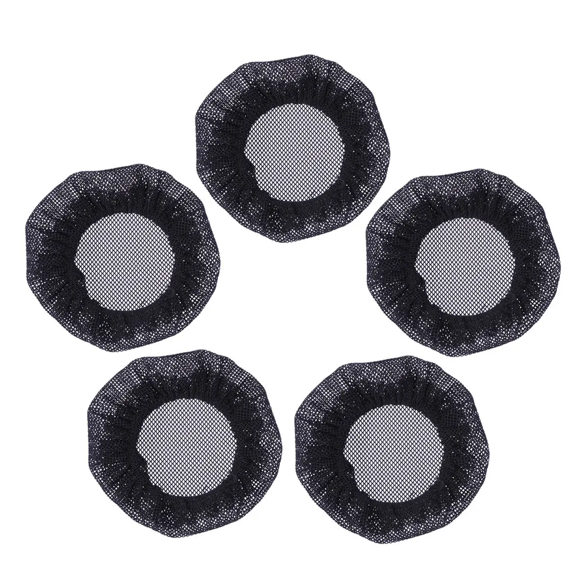 

5pcs Ballet Dance Hairnets Big Hole Reusable Lightweight Cover For Women Girls Durable Styling Accessories Ballet Hair Nets Bun