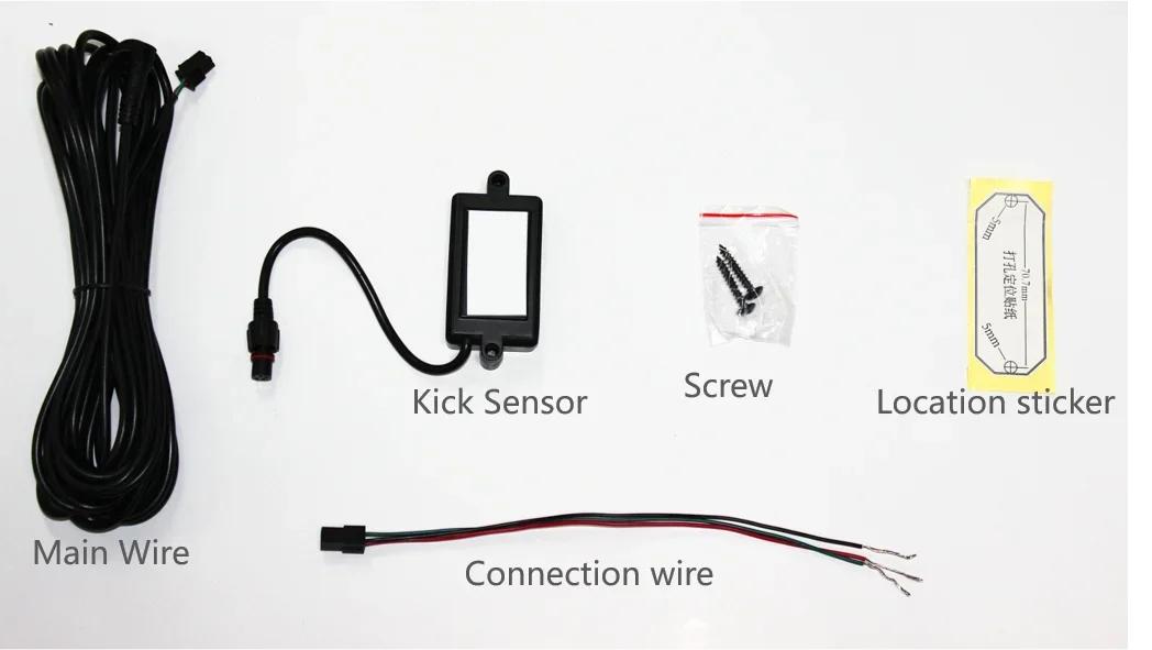 Optional Foot Kick Sensor for Car Trunk Smart Elevator Doors Easy to Install Without Hazard Suitable for Buick Envision