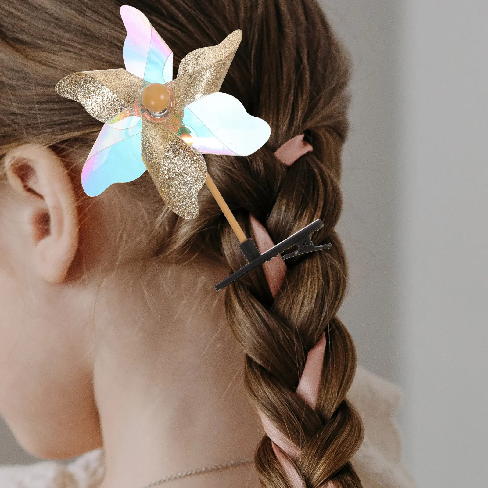 

11Pcs Sequins Hair Barrettes Pinwheel Hairpins Colorful Hair Accessories for Girls Women Party Travel Gift Girls Hairpin