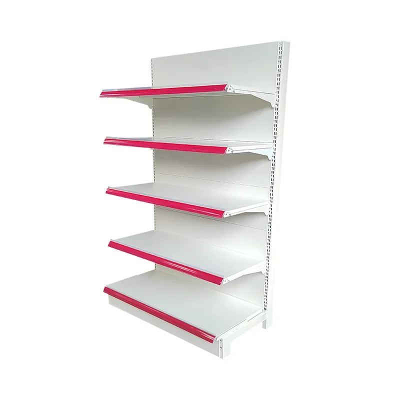 Single and double-sided supermarket shelves, mother and baby stores, convenience stores, pharmacies, stationery display shelves,