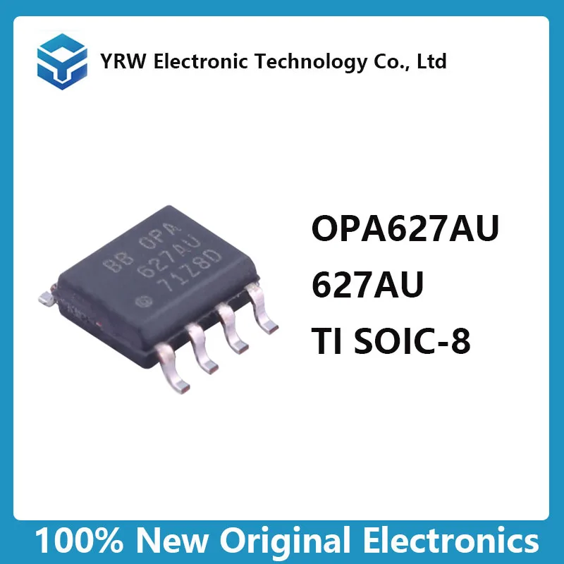 100% NEW OPA627AU OPA627 627AU SOIC-8 High speed precision operational amplifier IC chip