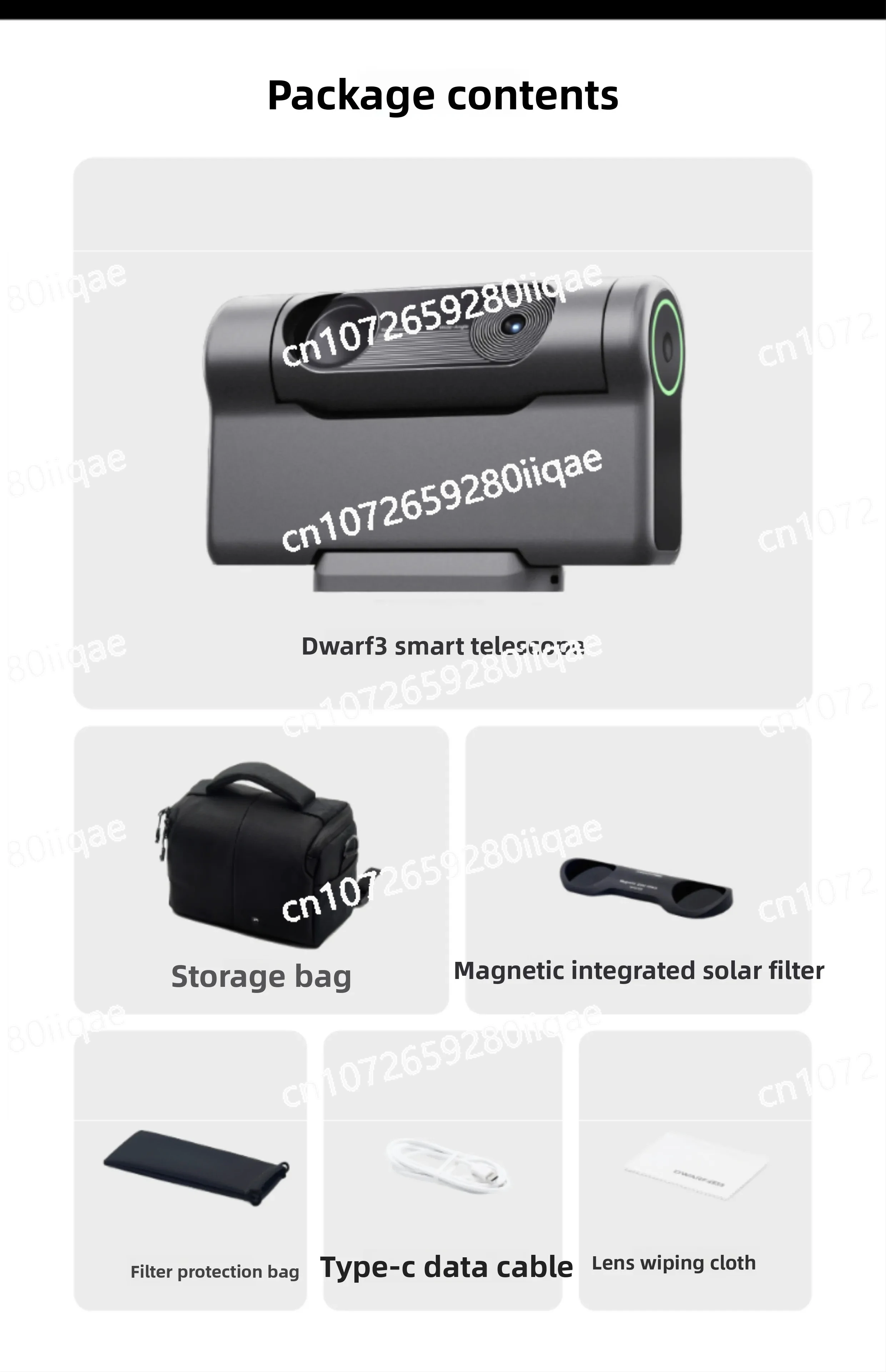 

Astronomical Telescope DWARF 3 Smart