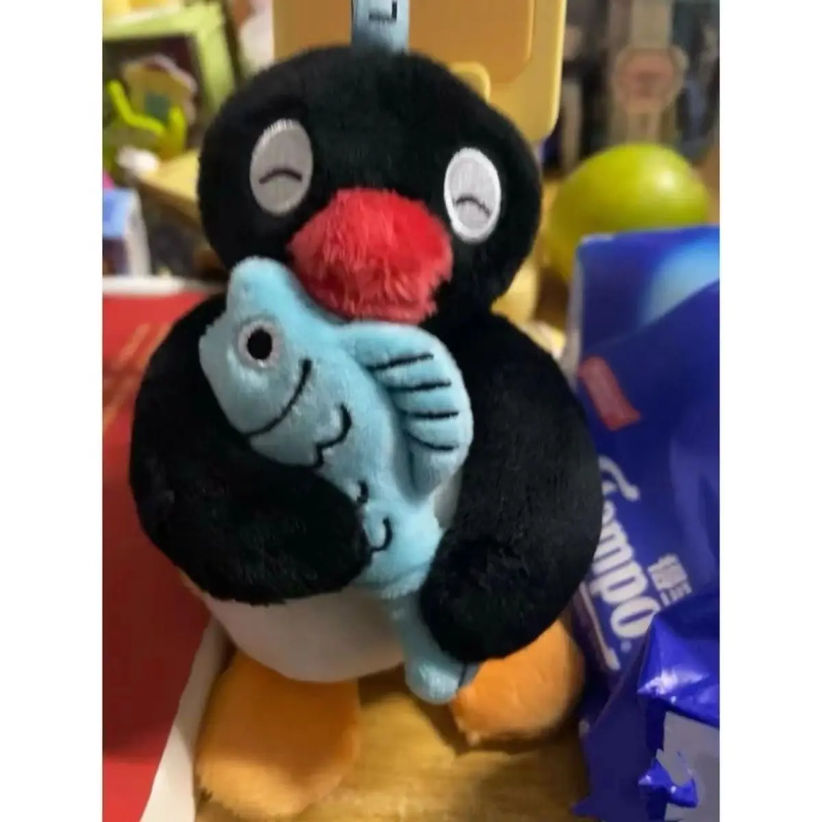 Pingu Plush Toys Doll Cute Anime Figure Desktop Ornaments Collection Plushine Doll Toy Figurine For Kid Birthday Gift Decoration