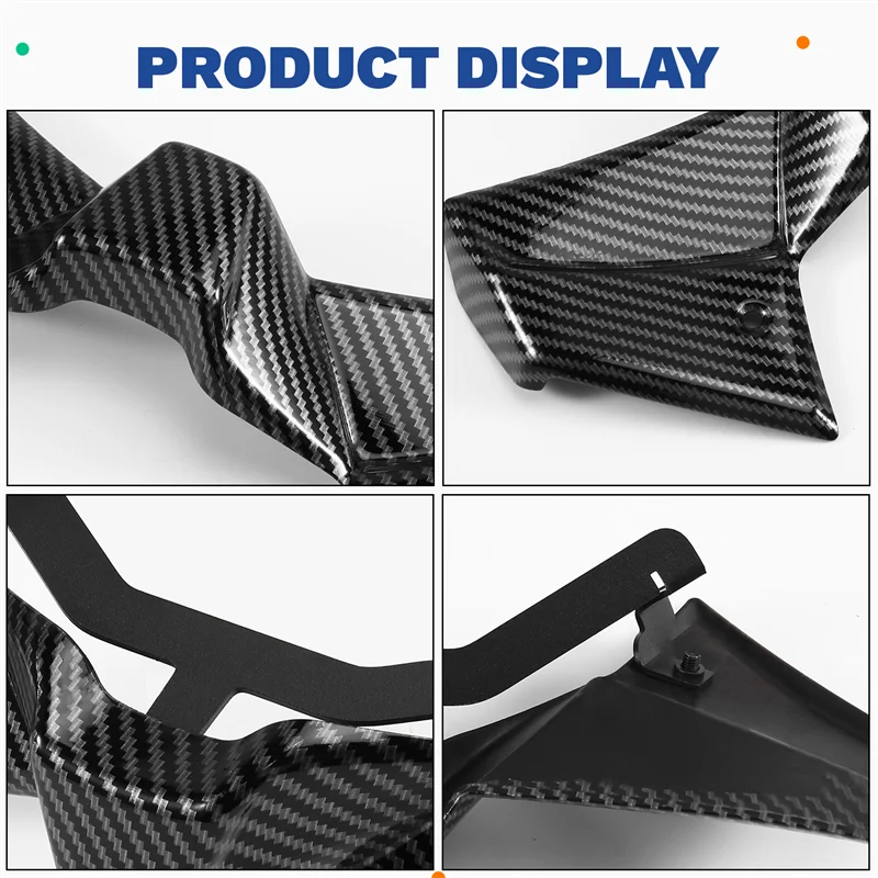 

Premium Motorcycle Front Spoiler Downforce Naked Frontal Fairing Winglet Aerodynamic Wing For MT-09 MT09 2024-2025
