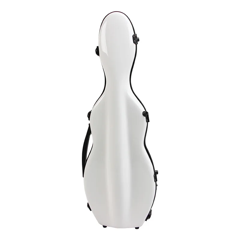 Violin Viola Hard Box Case 3/4 4/4 High Gloss Violino Velvet Backpack Waterproof Safety Light Protection Gig Fiddle FRP