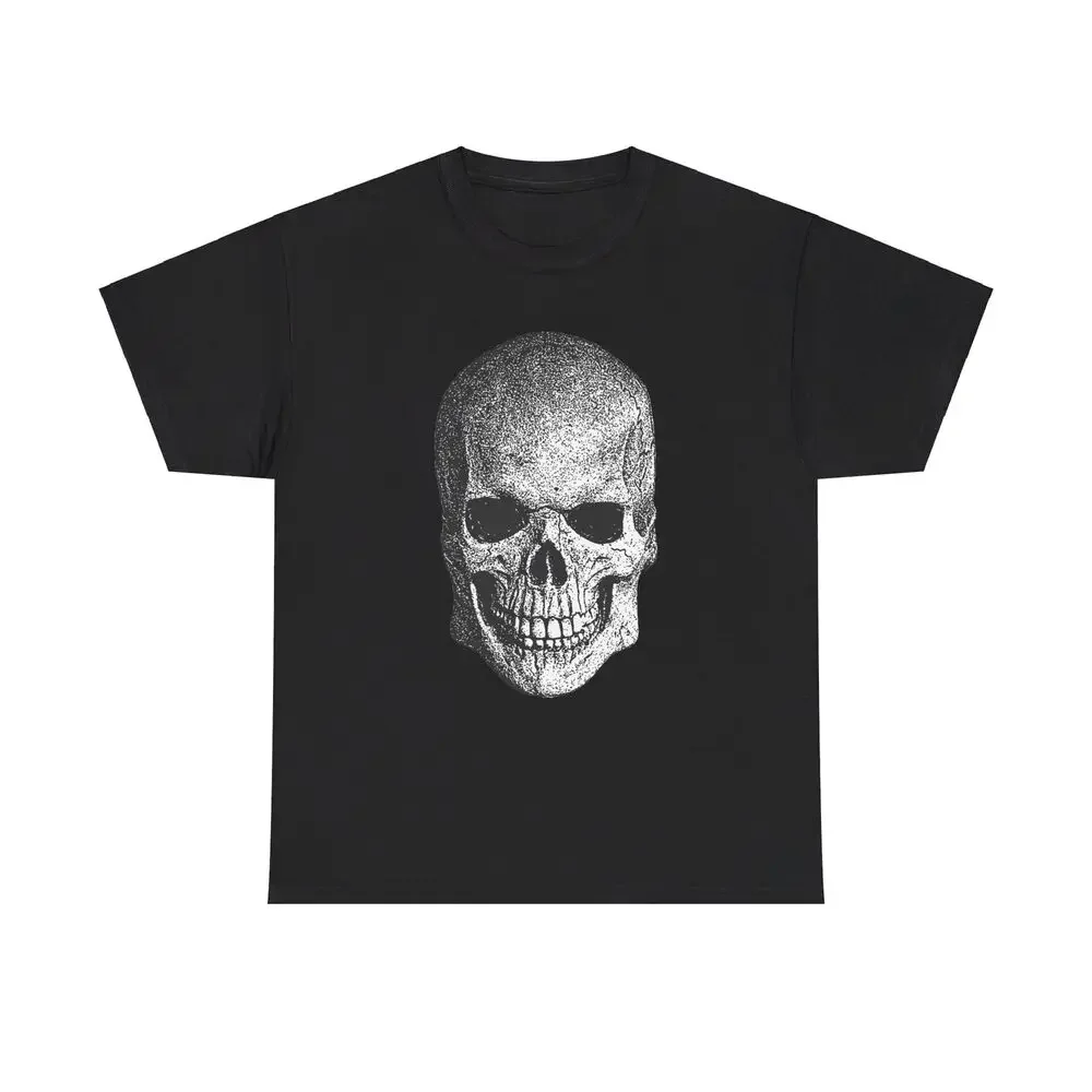 Scary Skull Graphic T-Shirt - vintage grunge goth evil demon horror halloween