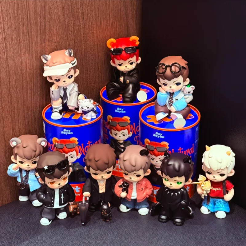 

Подлинная серия Rayan Natural-Born Player, слепая коробка, каваи, аниме, экшн-фигурка, сюрприз, загадочная коробка, модель, индивидуальные игрушки, подарки