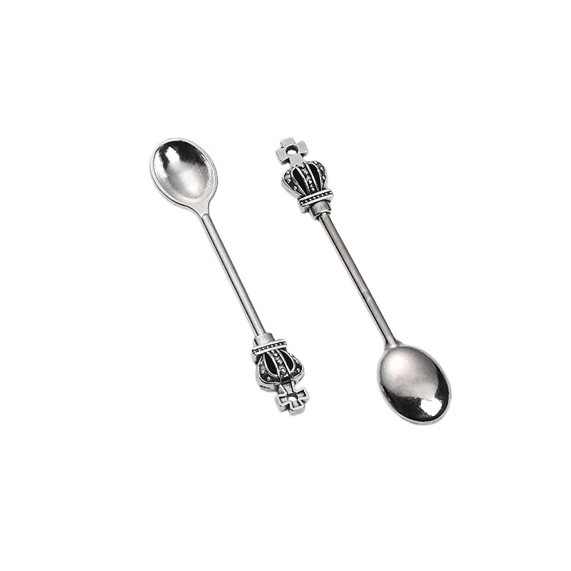 keychain spoon 20pcs Charms Kitchen Cooking Spoon Tibetan Silver Color Pendants Antique Jewelry Making DIY Handmade Craft