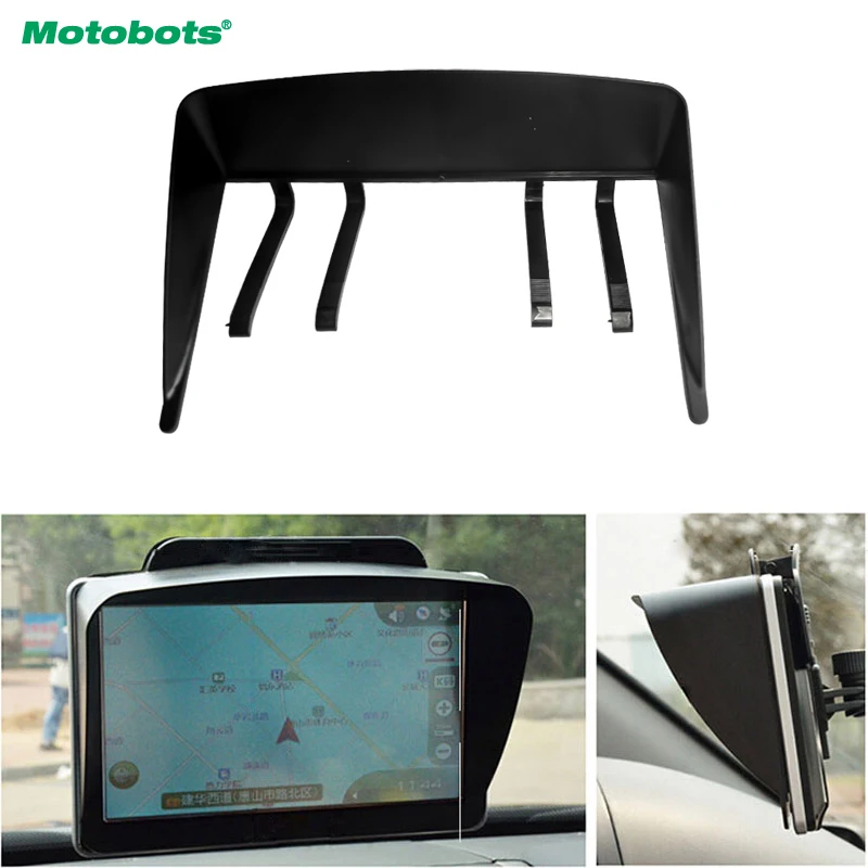 

MOTOBOTS 1PC Universal Sunshade Sunshine Shield For 6/7 inch Car GPS Navigator Accessories GPS Screen Visor Hood Block #CA5493