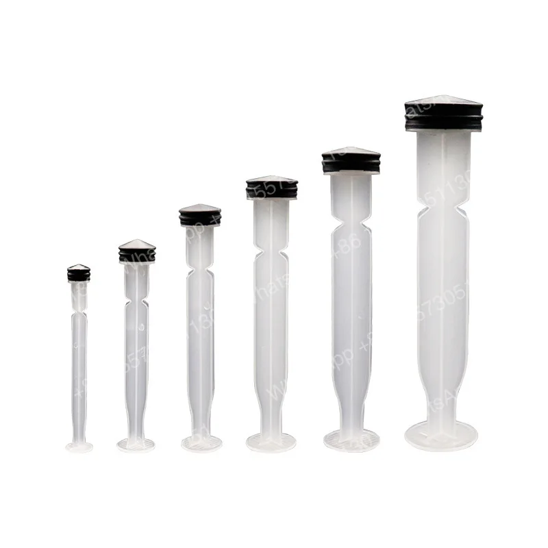 1000PCS wholesale syringe push rod hand push straight screw dispensing syringe 3 ml-50 ml syringe push rod