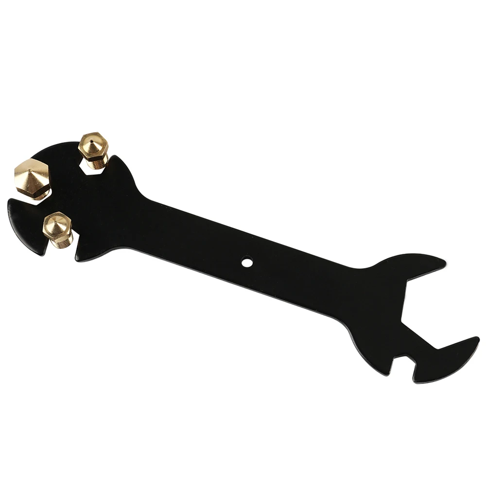 

2 Pcs Multifunctional Wrench 3D Printer Nozzle Spanner 5 1 Engraving Machine Flat