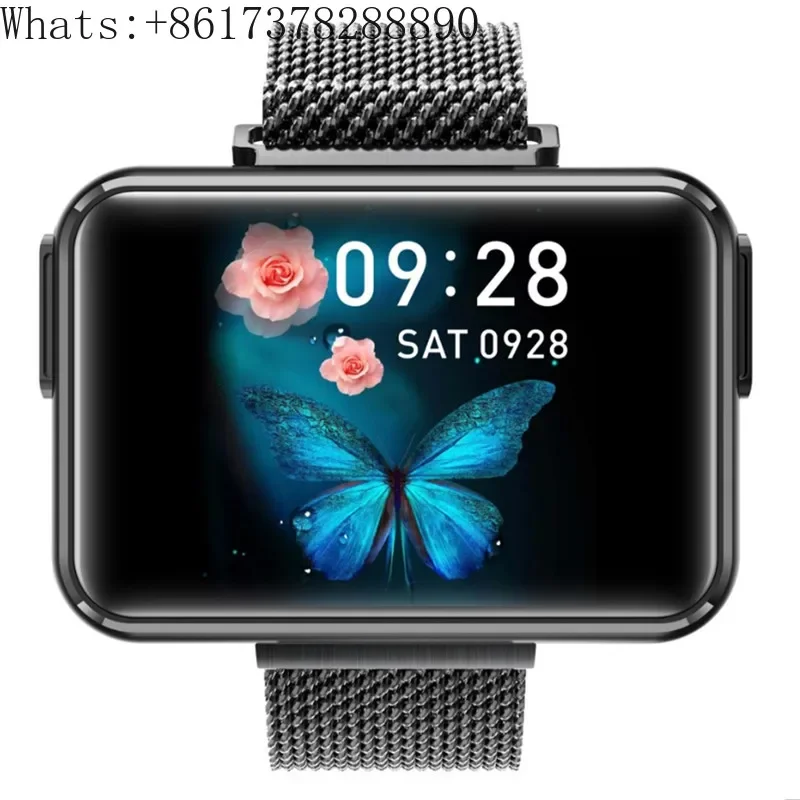 1.4 Inch Big Screen Smart Watch Music Mobile Phone Call Bluetooth Headset Wristwatch Sports Heart rate Bracelet Fitness Tracker